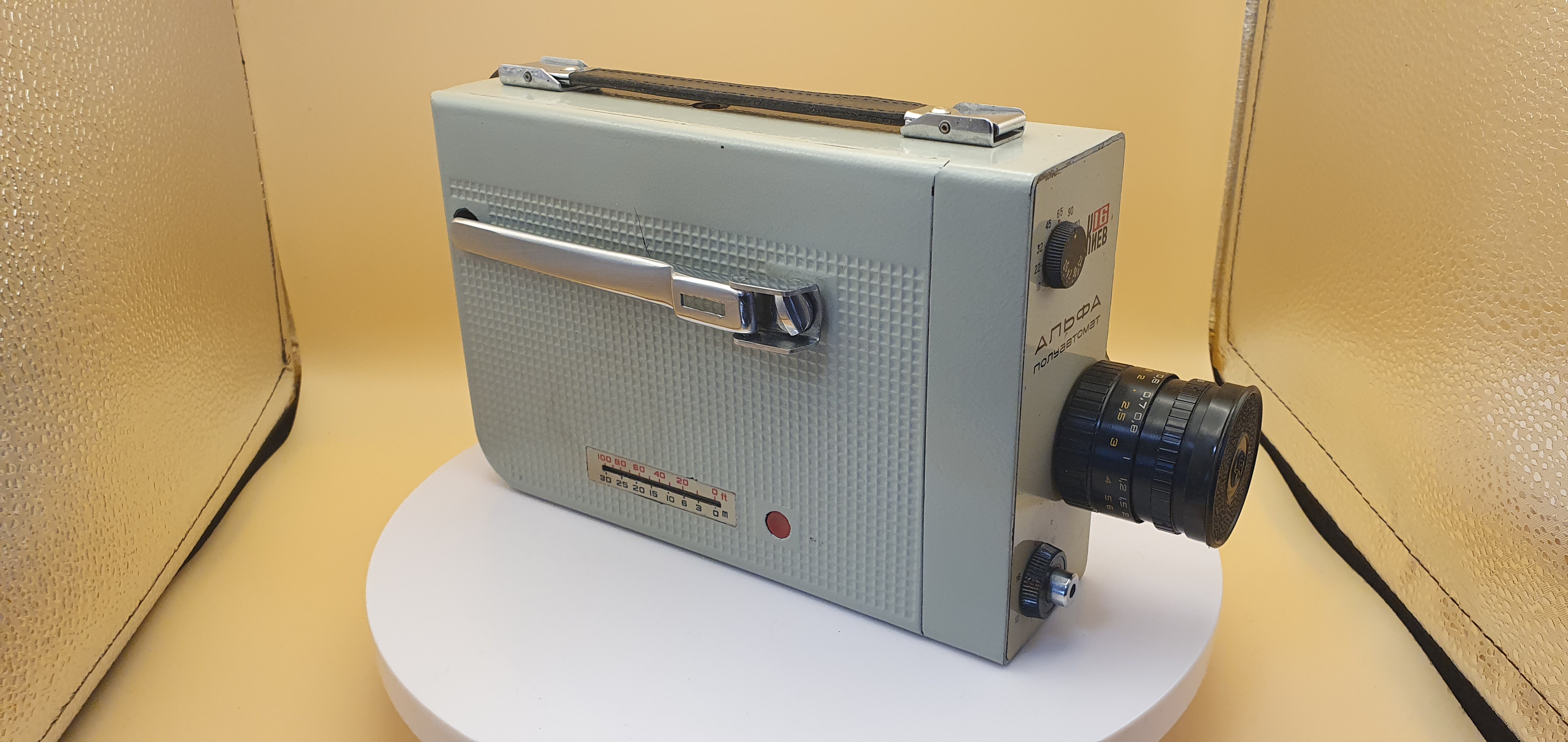 Кинокамера Киев 16 Альфа полуавтомат - 10