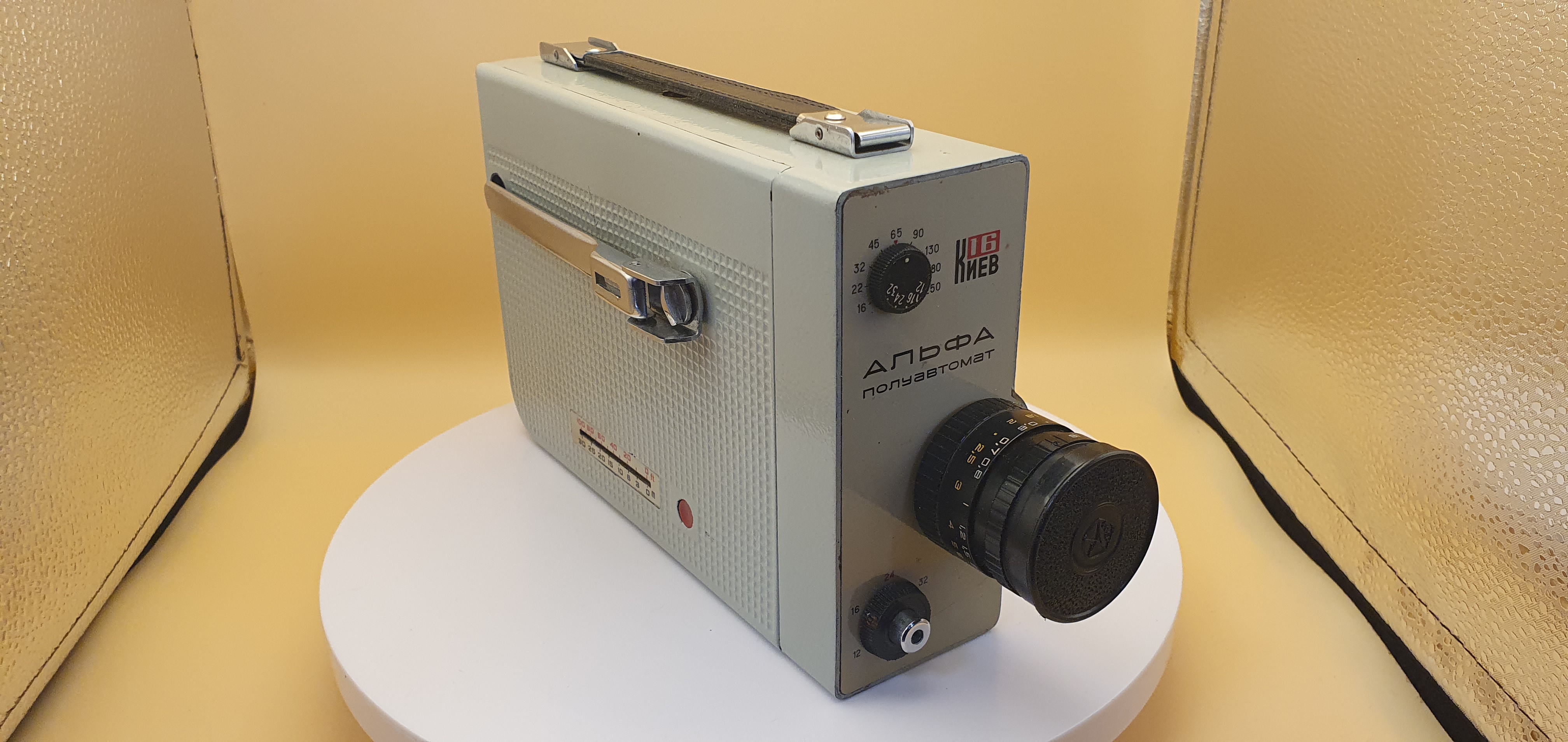 Кинокамера Киев 16 Альфа полуавтомат - 11