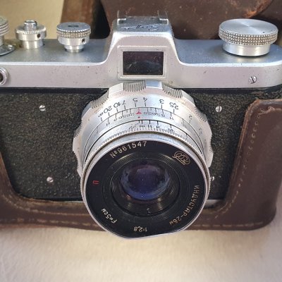 Фотоаппарат плёночный ФЭД Заря