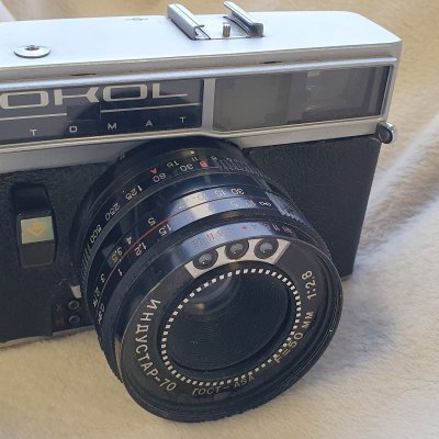 Фотоаппарат плёночный Сокол Automat