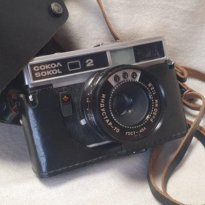 Фотоаппарат плёночный Сокол 2