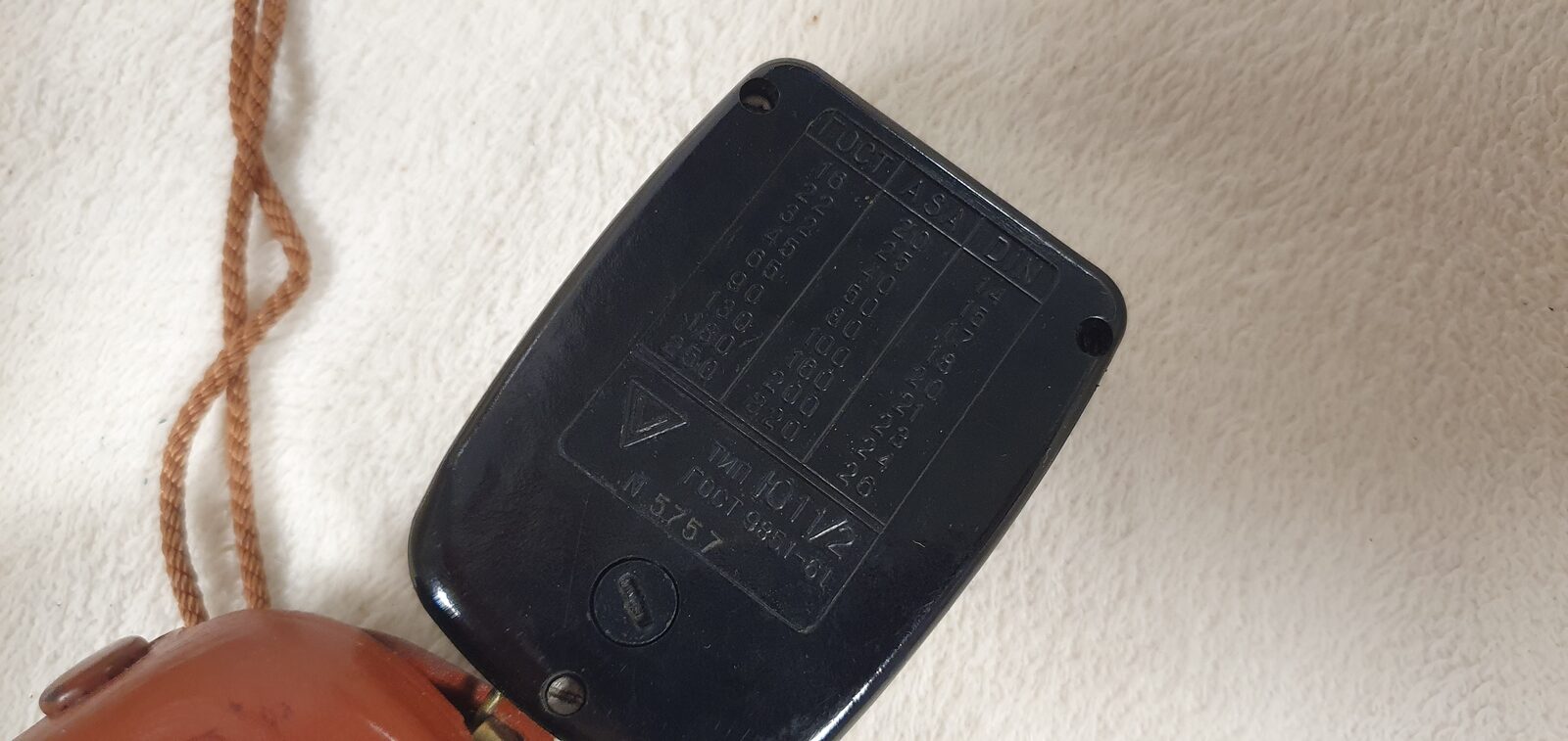 Light meter Leningrad 2, exhibit E001, photo 2 of 2