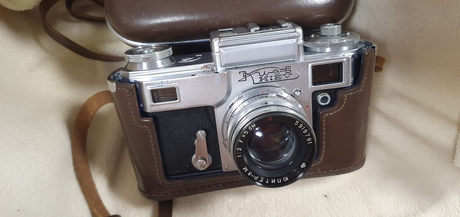 Film camera Kiev 3, exhibit F037, photo 1 of 5