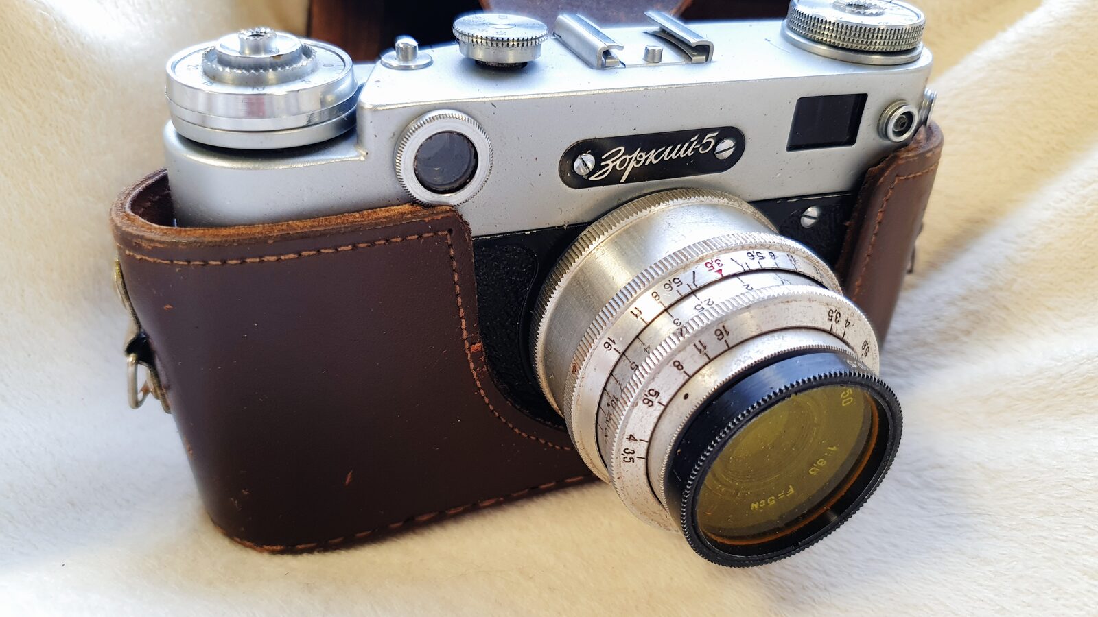 Film camera Zorkiy 5, exhibit F053, photo 1 of 7